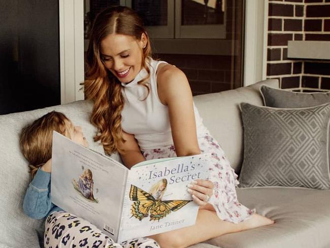 Nina began organising her home to set a good example for her daughter. Picture: Instagram