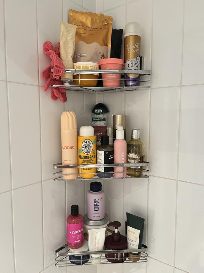 And now my shower is a completely different experience. Picture: Supplied/news.com.au