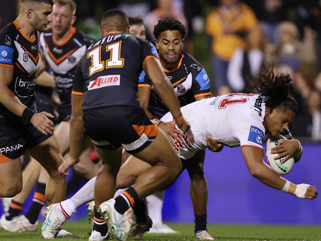 Luciano Leilua had a strong showing. Pictures: Jason McCawley/Getty Images