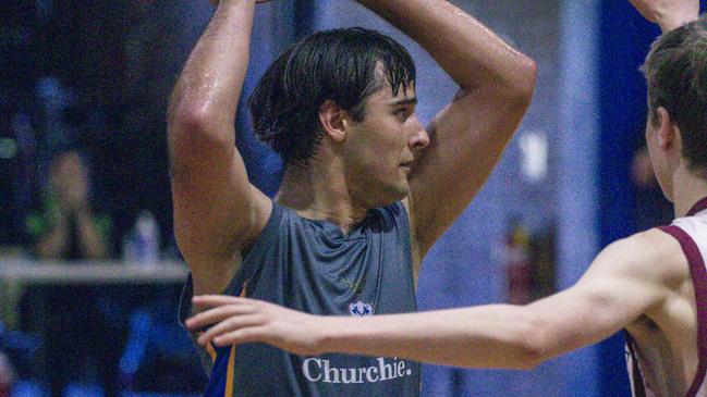 GPS Basketball The Southport School v Churchie at TSS.Picture: Glenn Campbell