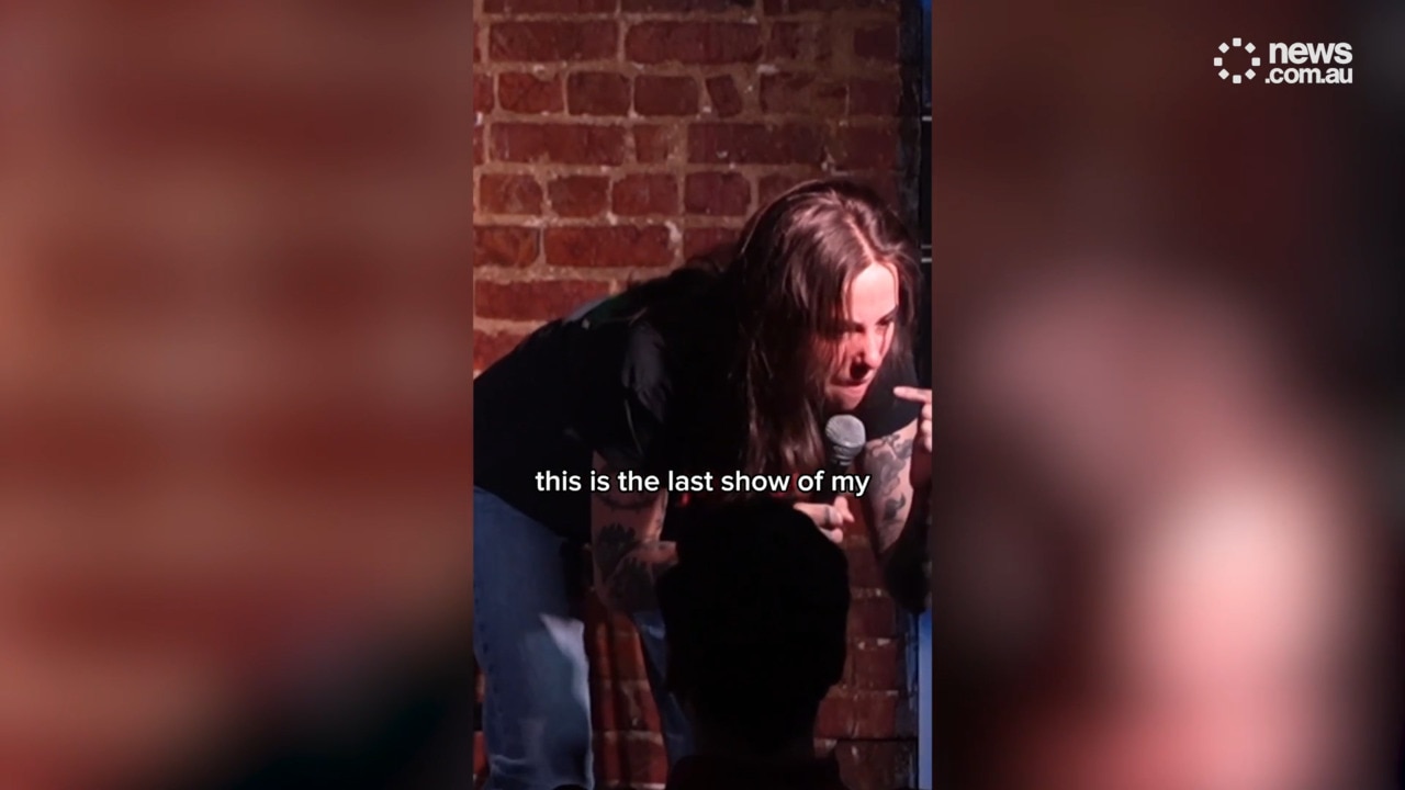 Comedian demolishes heckler in brutal scenes