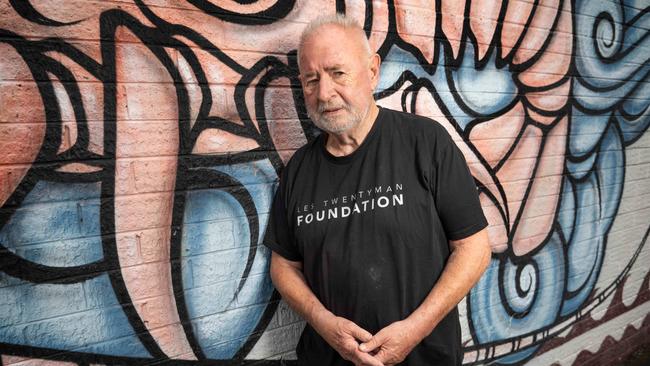 Veteran youth worker Les Twentyman says young girls are joining gangs for a sense of belonging and protection. Picture: Tony Gough