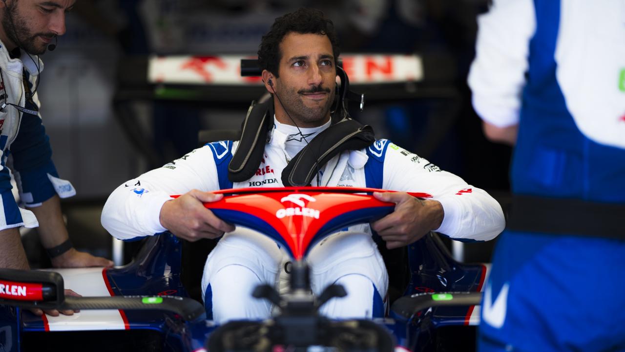 SPIELBERG, AUSTRIA - JUNE 29: Daniel Ricciardo of Australia and Visa Cash App RB prepares to drive in the garage during the Sprint ahead of the F1 Grand Prix of Austria at Red Bull Ring on June 29, 2024 in Spielberg, Austria. (Photo by Rudy Carezzevoli/Getty Images)