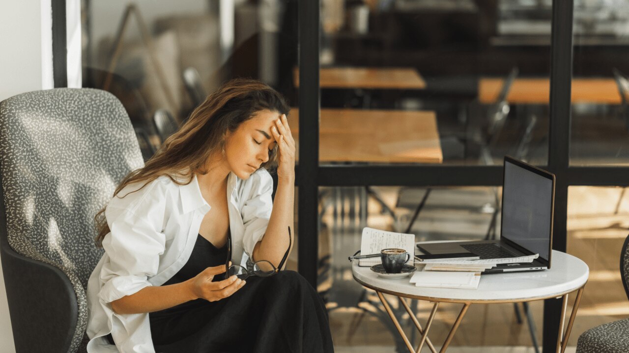 As energised as you may feel after your morning workout, your energy levels will soon drop, making your day at the office feel longer than usual... Image: Getty