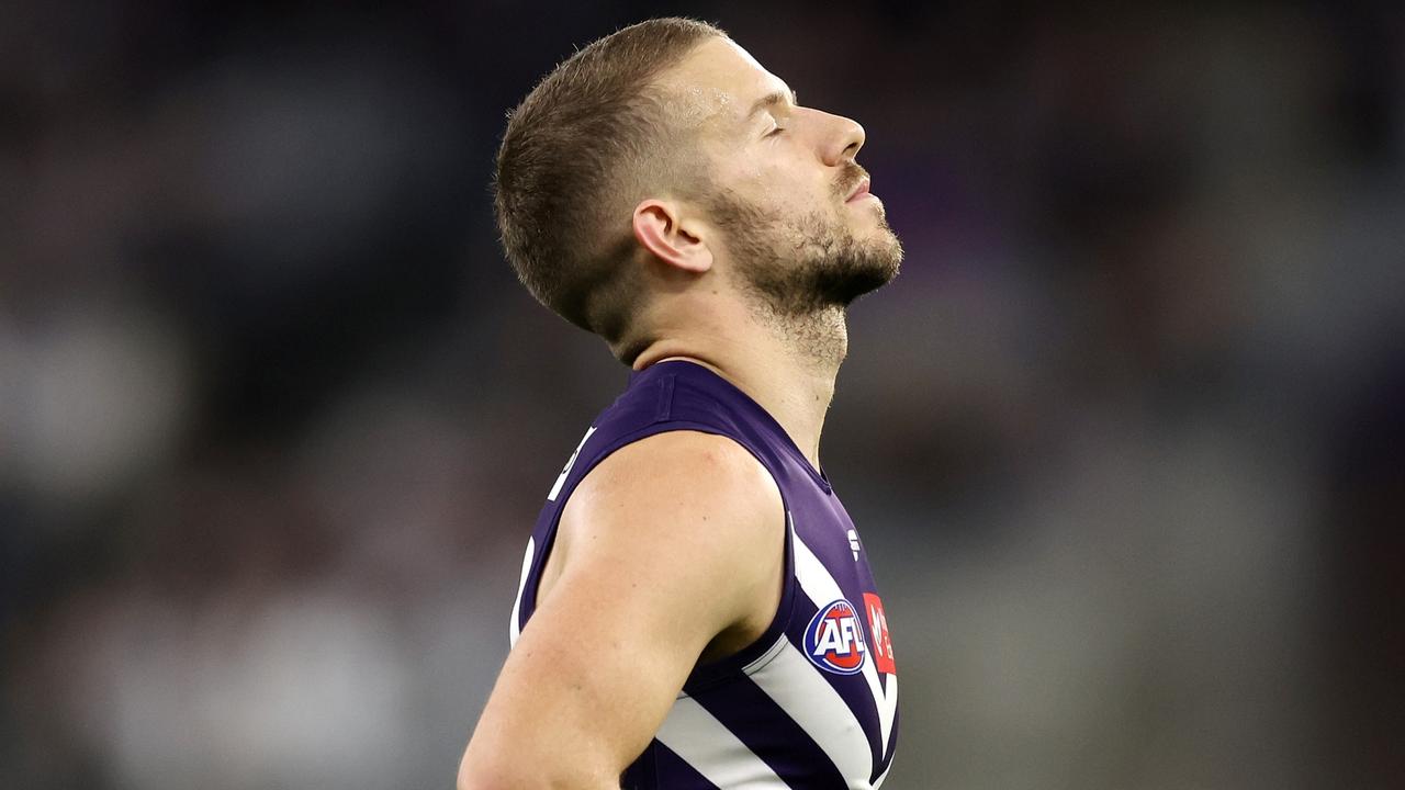 The Dockers were another side hit with the curse of the bye. (Photo by Will Russell/AFL Photos via Getty Images)