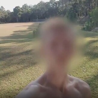 A 20-year-old man accused of raping a schoolgirl on Macleay Island. Picture: 9 News