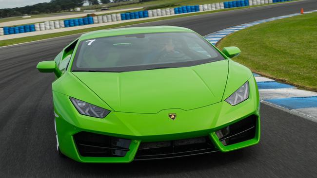 The Lamborghini Huracan is one of the fastest cars on the road.