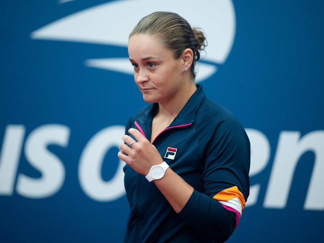 Ash Barty is seen as a genuine title contender at the 2019 US Open. Picture: Johannes Eisele/AFP