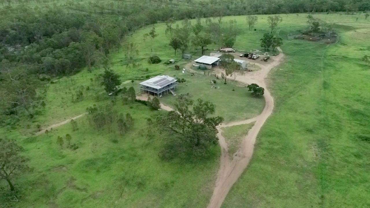 The Bogie property at the centre of the fatal shooting.