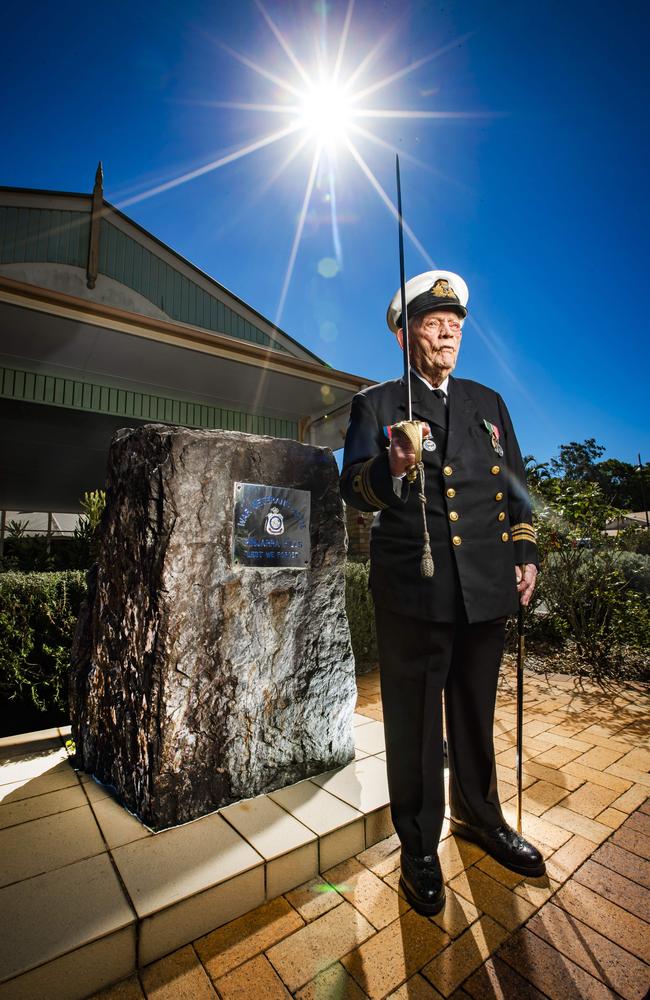 Lieutenant Commander Gordon James . Picture: Nigel Hallett