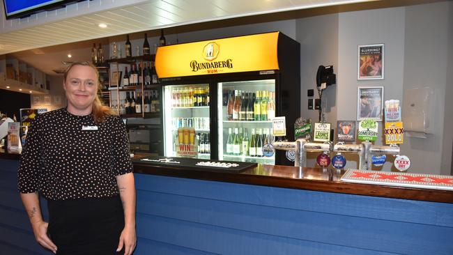 Bargara Lakes Tavern venue manager Bec Light. Picture: Rhylea Millar