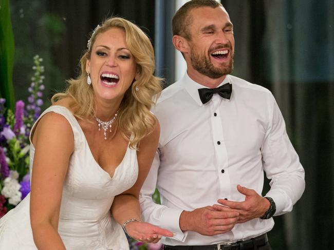 Married At First Sight star Jono Pitman and Clare Verrall