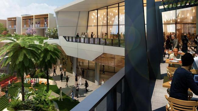 Wynnum Plaza redevelopment artist impression. Picture: Zenx Architects/PD Online