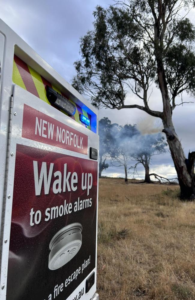 Vandals strike the New Norfolk Fire Brigade, allegedly stealing personal items. Picture: Facebook/New Norfolk Fire Brigade