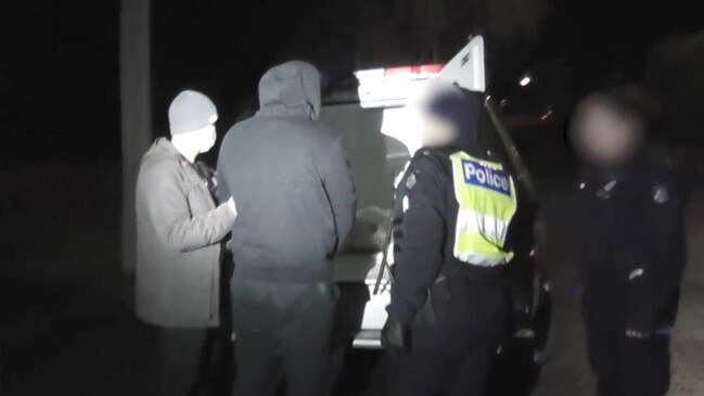 Police arrested nine people in the Mongols alleged drug trafficking raids.