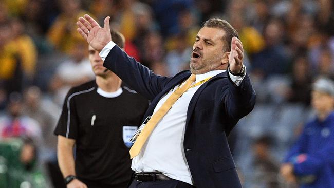 Ange Postecoglou will not be with the team in Russia, if they qualify for the World Cup.