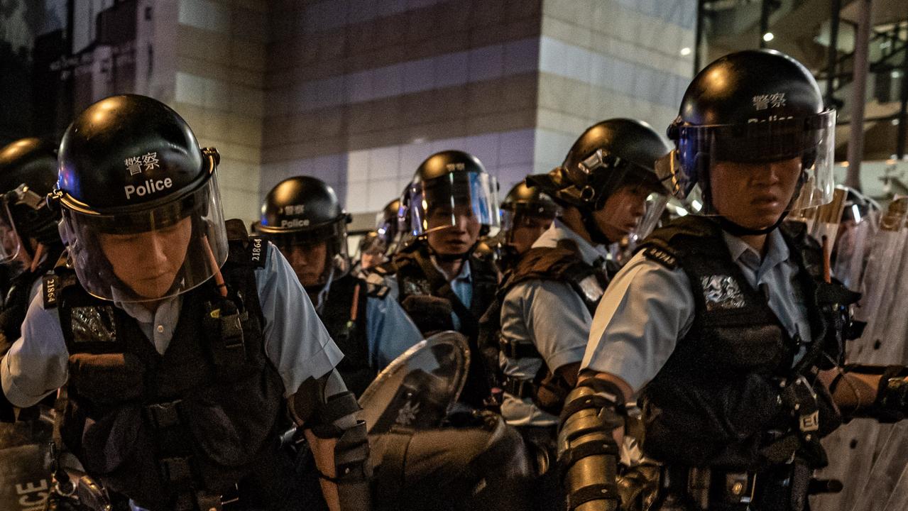 Hong Kong riots Protesters seize parliament chamber, spray walls with