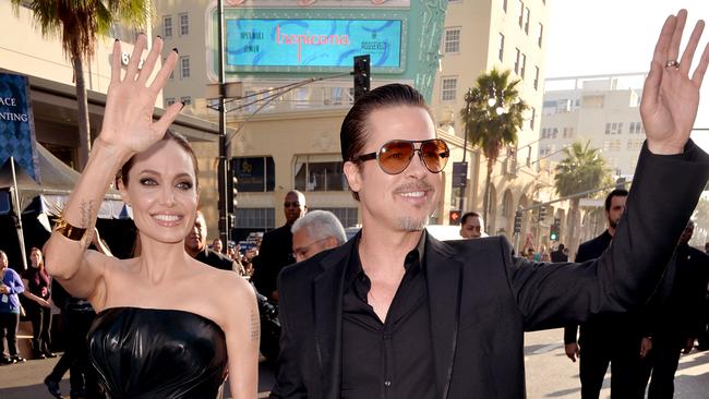 Angelina Jolie is asking for sole custody of hers and Brad Pitt’s six children. (Pic: Getty)