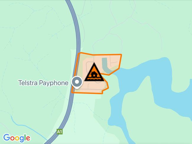 NSW floods: Suburbs at risk. Picture: Hazards Near Me NSW