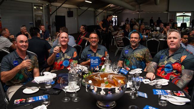 INPEX team members celebrates International Men's Day Lunch at the Darwin Turf Club Pavilion, Darwin. Picture: Pema Tamang Pakhrin