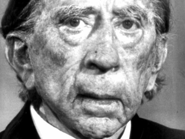 Oil magnate John Paul Getty.