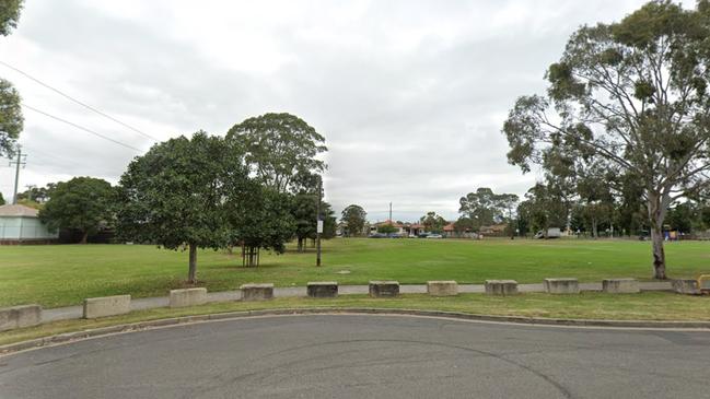 Three teenagers have been left injured after being stabbed and attacked with a baseball bat at Bright Park (pictured) in Guildford overnight.