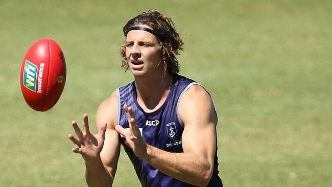 Nathan Fyfe has been declared a certain starter despite not featuring during the JLT Series. Picture: Getty Images. 