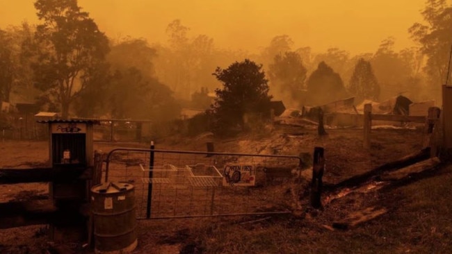 The town of Mogo on the south coast was hit hard in Black Summer, with 17 businesses burning down. Picture: Tom McGann.