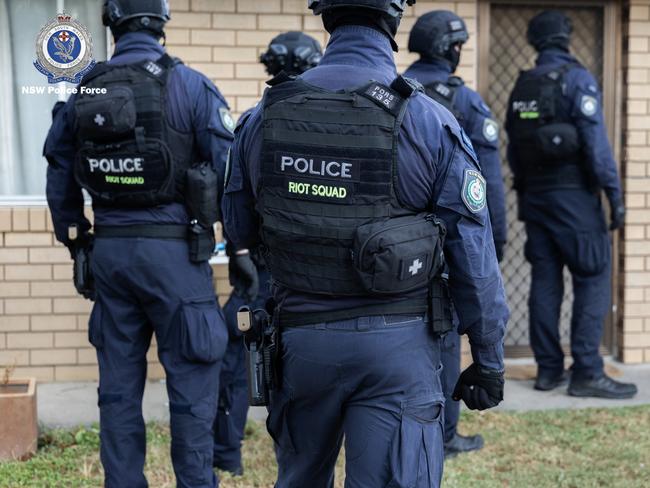 The NSW Police riot squad was required to be called into Moree recently.