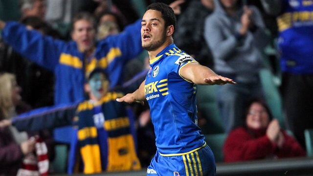 Hayne during the height of his NRL popularity.