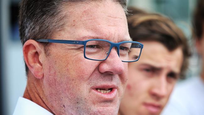 AFLPA CEO Paul Marsh: “New year, same disgusting racist behaviour.” Picture: Hamish Blair