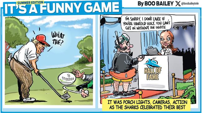 It's a Funny Game. Art by Boo Bailey.