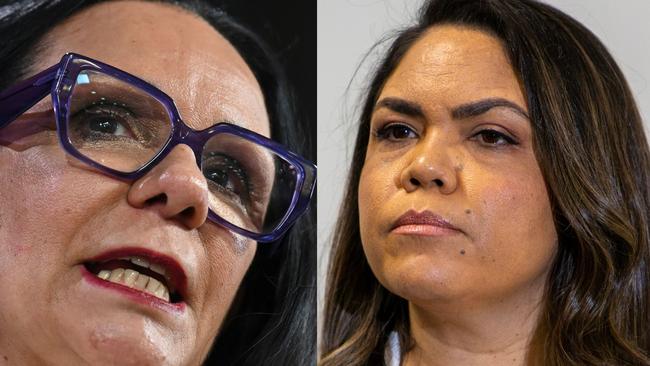 Linda Burney and Jacinta Nampijinpa Price.