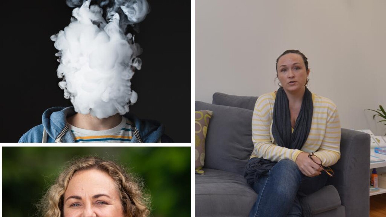 Co founder and Director of private addiction treatment clinic Noosa Confidential Pettina Stanghon (pictured right) worries new vaping rules will not address a teen epidemic. Photo: John McCutcheon