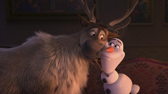 Olaf the snowman gets all the best one-liners. Picture: Disney