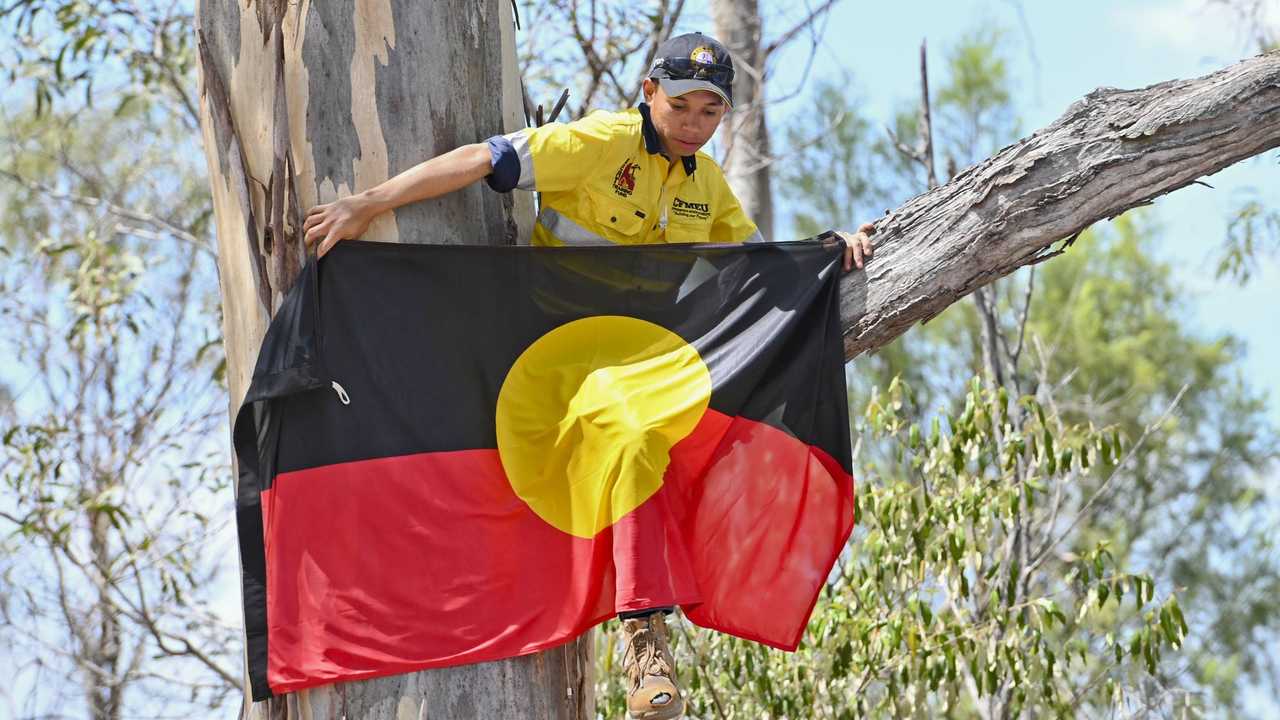 Deebing Creek Aboriginal protest camp broken up by police. Picture: Cordell Richardson