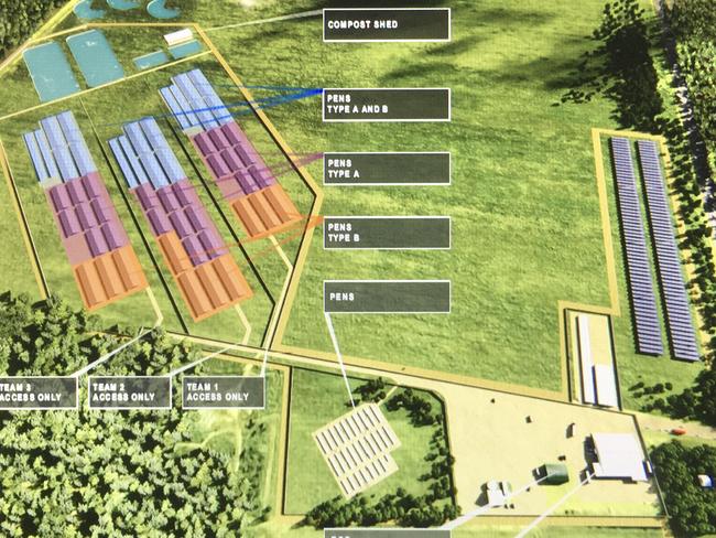 Plans for the $40 million crocodile farm proposed for Humpty Doo. Picture: Supplied