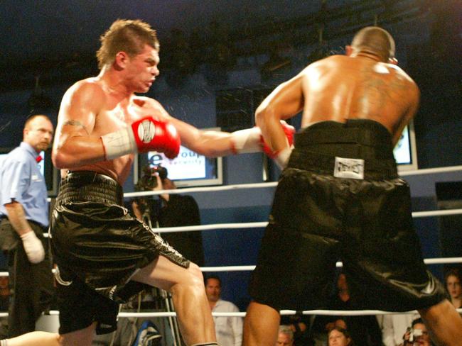 Jamie "Mr Business" Pittman (left) in action in 2007 (Image Gary Graham)