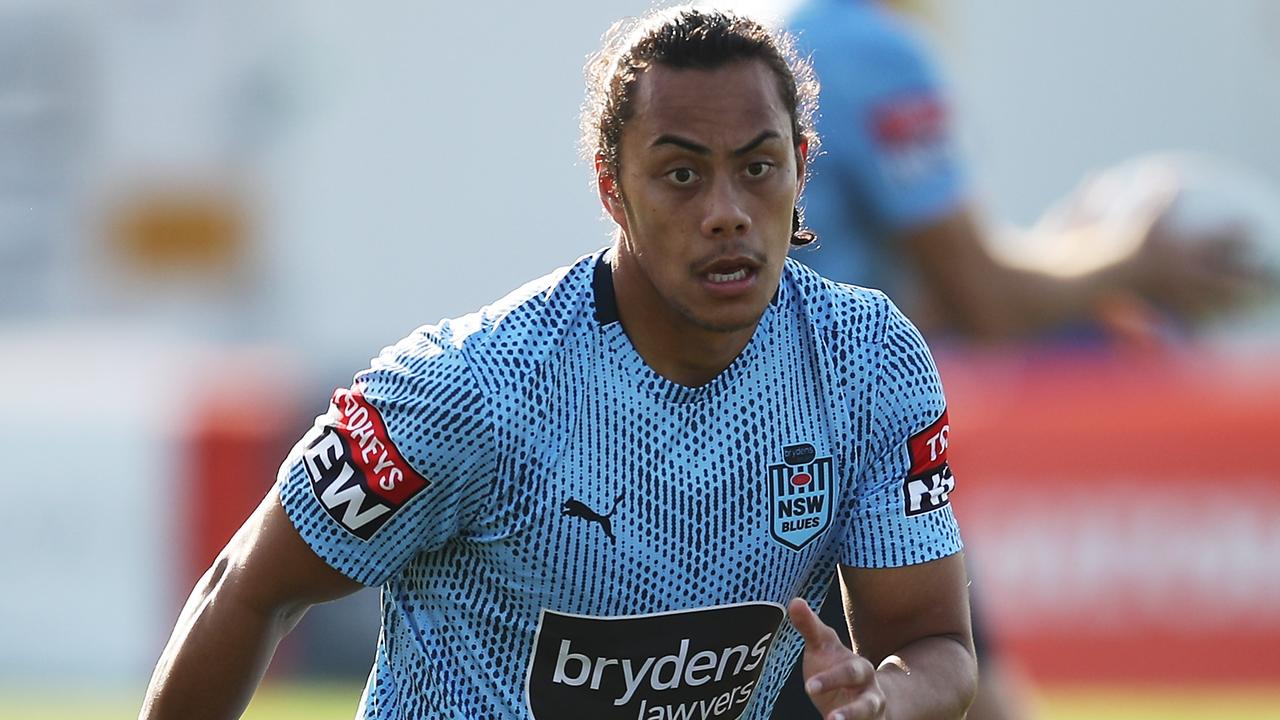 Jarome Luai will make his State of Origin debut in game one. (Photo by Matt King/Getty Images)
