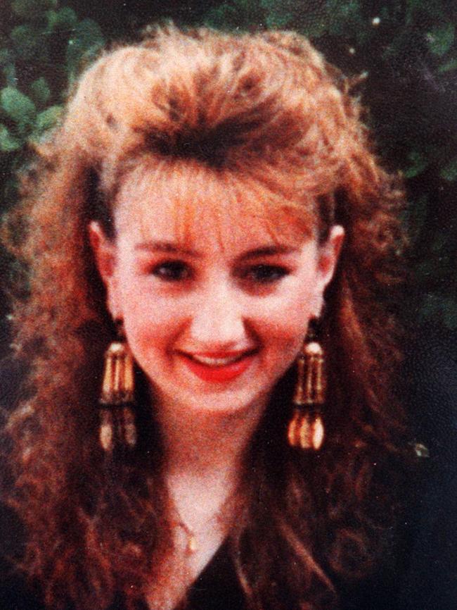 SA murder victim Melissa Colleen Emmerton. Born 24 May 1974 died 15 Mar 1992. (Pic: supplied by Victims of Crime) /Murder/SA/Emmerton