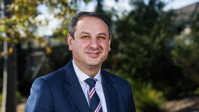 Murat Dizdar, new Secretary of the Department of Education, has been praised for being more realistic about teachers’ admin burden than previous administrators. Picture: Justin Lloyd.