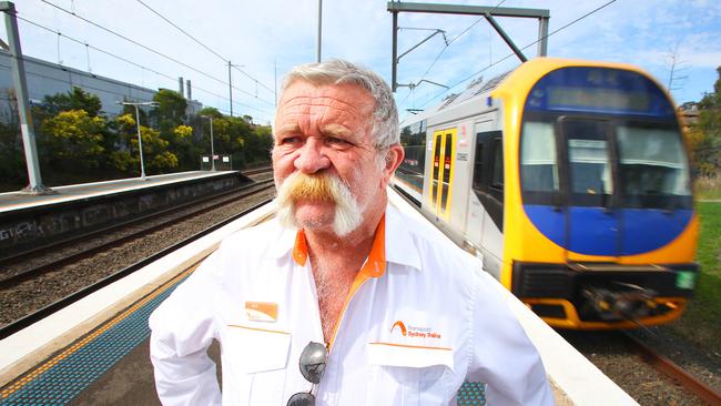 Bob Dunn has been working with Sydney Trains for more than forty years.