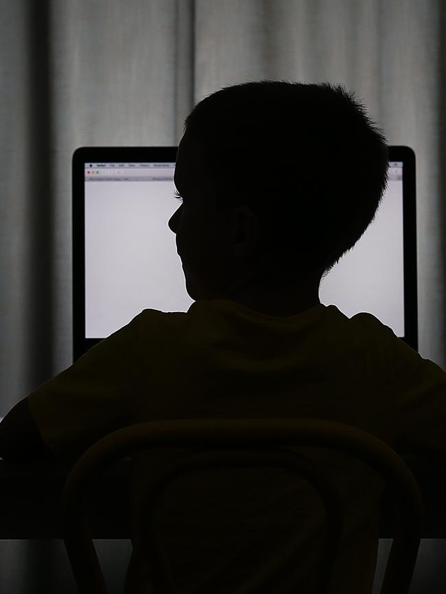 Australian teenagers spend an average of six hours a day online. Pictures: Jack Tran