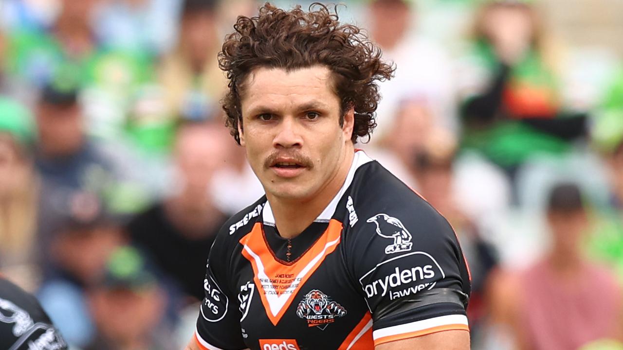 James Roberts of the Tigers is free to play.