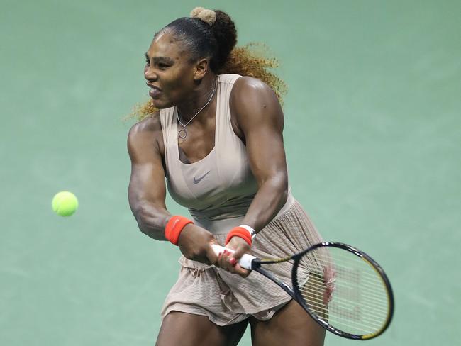 Serena Williams reached the US Open semi-finals.