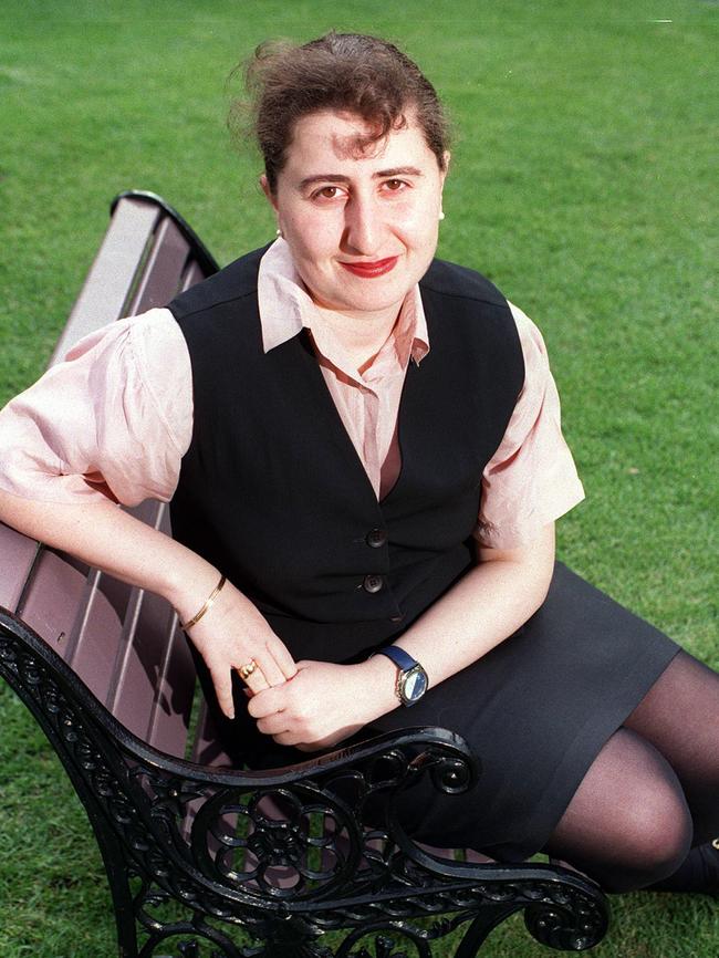 Gladys Berejiklian as the President of the NSW Young Liberals.