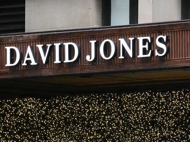 SYDNEY, AUSTRALIA - NewsWire Photos DECEMBER 29, 2020. David Jones store in the CBD Sydney is on the Covid-19 Alert list provided by the NSW Health, in Sydney Australia. Picture: NCA NewsWire / Gaye Gerard