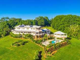 PALATIAL ESTATE: A magnificent three-level home on a 4.86ha property at Alstonvale sold for a record $2.2M to a local family. Picture: Supplied