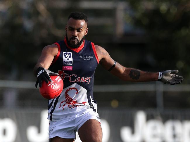 Heritier Lumumba claimed he was nicknamed ‘chimp’ at Collingwood. Picture: Mark Dadswell