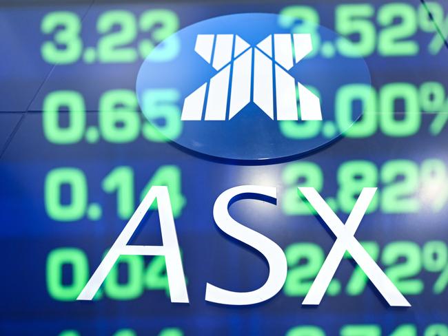 SYDNEY, AUSTRALIA - NewsWire Photos November 23, 2021: A multiple exposure photo showing Information boards at the Australian Securities Exchange, Sydney. Picture: NCA NewsWire / James Gourley